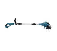 Fafeicy Tull électrique sans Fil, 500W 330 TR/Min de 9 Pouces Largeur de 6,3 Pouces de Profondeur avec Affichage Numérique, pour Jardinage Labourant Le Sol de Désherbage Tournant