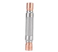 Fafeicy Tuyau de Compresseur en Acier Inoxydable, Tuyau tressé en Métal Anti-vibration SUS316L pour Système de Réfrigération et de Climatisation avec Pression Maximale de 4,5 MPa,