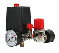 Fafeicy Vanne de Régulation de Pressostat 0,5-0,8 MPa 5-8 Bar 90-120 PSI avec Régulation de Tension de Haute Précision pour économie D'énergie du Compresseur D'air