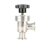 Fafeicy Vanne d'isolement à Vide KF25, 304 en Acier Inoxydable, Entretien Facile, sans Conception de Fuite, pour les Applications de Semi-conducteur et de Soudage au Gaz