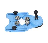 Fafeicy Ventouse, Roulement en ABS et Tout en Acier, Localisateur de Guide de Perçage de Trous de Carrelage, Conception Professionnelle, Scénarios Applicables, Gabarit de Scie Cloche pour Carrelage,