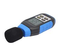 Fafeicy VMS-1 Sonomètre Portatif, Écran LCD Rétroéclairé | Détection de microphone à condensateur miniature, réseau de pondération passe-bande, fonctionnement par bouton en silicone,
