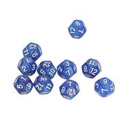 Fafeims 40pcs Numéro 12 Imperméables Ensemble, Facile à Lire pour Enseigner Le Jeu, Les Loisirs et Les Soins Scolaires (Blue)