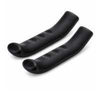 Fafeims Alomejor Couverture de Poignée de Frein en Silicone - Protecteur de Leviers de Frein pour Vélos de Route et VTT, Antidérapant, Résistant à l’Usure, Noir (Taille Unique)