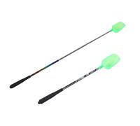 Fafeims Alomejor Cuillères à Lancer d'Appâts Télescopique 83 cm - 2 Pièces en Acier Inoxydable avec Manche Antidérapant, Idéal pour la Pêche à la Ligne et la Pêche Sportive, Légères et Pré