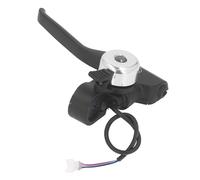 Fafeims Alomejor Levier de Frein Gauche avec Cloche pour Scooter Électrique, Métal et Nylon, Noir, Installation Rapide, Contrôle Précis