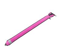 Fafeims Baule Marqueur de Surface de Plongée sous-Marine 150x15 Cm avec Conception de Crochet et de Boucle pour Un Transport Facile, Un Tube à Haute visibilité (Pink)
