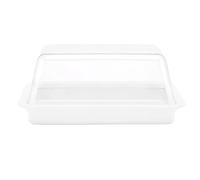 Fafeims Boîte de Rangement de Beurre en Plastique, Récipient à Fromage pour Réfrigérateur avec Couvercle et Couteau, Design Classique pour Fournitures de Cuisine, PP + PC, 7,1x4,5x3,1 Pouces,