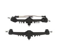 Fafeims Boîtier d'essieu de Voiture Rc, 2 Pcs Acier Rc d'escalade 'Escalade 'essieu Arrière Avant pour Axial 1/10 Capra 1.9 UTB Crawler, ajusté pour des Performances Améliorées avec Un