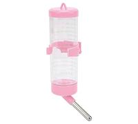 Fafeims Bouteille d'eau pour Hamster, Fontaine à Boire sans Goutte avec Boule en Acier Inoxydable, Distributeur d'eau Automatique Anti-Fuite de 8 Oz pour Hamsters, Lapins, Cage pour Petits (250ml)