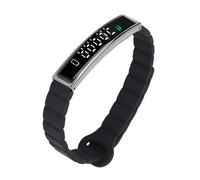 Fafeims Bracelet Intelligent, Tracker d'activité avec BT 5.3 et Contrôle de Caméra à Distance, Moniteur d'activité à Sangle Magnétique pour la Natation et la Course à Pied (Black)