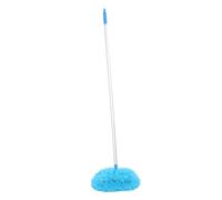 Fafeims Brosse de Saupoudrage Circulaire, Rotation à 360 Degrés, Déchaînement Extra Long, Conception Durable et Ergonomique, Fibre Douce, Tête de Brosse Rotative à 360 °, Couverture Complète pour
