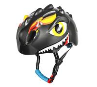 Fafeims Casque de Vélo pour Enfants en Forme de Dinosaure de Dessin animé, Réglable, ventilé, PC EPS, Casque de sécurité pour Garçons et Filles, Scooter, de Vélo pour Enfants (S)