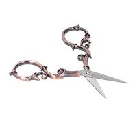 Fafeims Ciseaux, Ciseaux de Broderie de Gourde en Acier Inoxydable pour Bricolage Couture beauté Coupe et Collection Rétro (Or Rose)