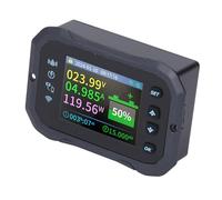 Fafeims Compteur de Batterie Wifi 2,4 Pouces, Testeur à Distance LCD Couleur pour Scooter électrique RV, Affichage en Temps Réel pour les Aventures en Plein Air