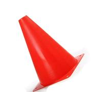 Fafeims Cônes de Circulation en Cours D'exécution, Aide à L'entraînement d'obstacles pour Les événements Festifs des Enfants, Parcours d'obstacles à Vélo 10 Pièces (18cm Rouge)