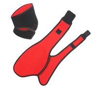 Fafeims Confortable Eva Joint Ok Knepad Sport en Tissu, Protéger et Détendre Le Tendon, la Taille Le Rouge