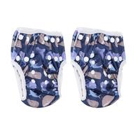 Fafeims Couche de Bain Réglable pour bébé, Pantalon Lavable avec Fermeture à Bouton, Couche de Bain pour Tout-petits pour Cours de Natation, Conception élastique (T16)