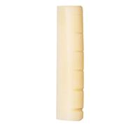 Fafeims Écrou de Guitare Acoustique et Classique en Corne Naturelle (43 mm) - Sillet pour Guitare Folk et Nylon, Haute Précision, Léger et Durable, Améliore Le Sustain et la Résona
