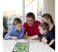 Fafeims Ensemble de Jeu de société Pliant Magnétique Compact : Jeu de Voyage Portable pour Le d'enfant - recommandé pour Les 6 Ans et Plus (Échecs de Serpent)