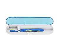 Fafeims Étui à Brosse à Dents, Porte-Brosse à Dents de Voyage, adapté à la Famille, aux Voyages et au Bureau (Blue)