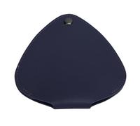 Fafeims Étui pour Médiators de Guitare, Sac pour Médiator de Guitare, Support de Plectre en Cuir avec Fermoir en Acier Inoxydable pour 32 Médiators et Rangement de Capodastre (Blue)