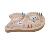 Fafeims Jeu de Conseil D'administration en Bois, Jeu de Stratégie Birch Wood avec 9 Chevilles pour L'entraînement Logique pour Enfants et la Soirée de Jeu en Famille (24 X 19 cm)