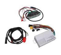 Fafeims Kit D'affichage de Contrôleur de Scooter électrique S1-E9T Contrôleur de Moteur en Alliage en Aluminium avec Carte et Tableau de Bord pour Modification et Réparation du Scooter