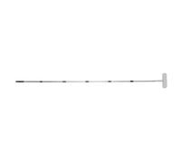 Fafeims Kit de Rouleau de Peinture, Construction Robuste, Grande Couverture de Peinture, Outil de Polyvalent, Poteau en Acier Inoxydable Réglable, Technologie Anti-goutte, Acier Inoxydable +