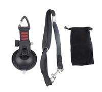 Fafeims Les Toiletteurs Assistants pour Chiens D'assistance avec la Ventouse, Collier de Laisse en Nylon Réglable pour Le Toilettage pour Animaux de Compagnie, Retenue de Douche