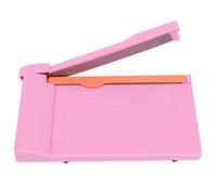 Fafeims Mini Coupe-papier Portable Solide et Durable pour Couper des Cartes d'identité avec Photo dans les Maisons, les écoles et les Studios 160 Mm Rose