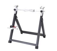Fafeims Motorcycle Wheel Balancer Stand, Tring Stand Wheel Balancing Tool, Heavy Duty en Acier Réglable pour 5-23 Pouces avec Conception Pliable, Performance Professionnelle