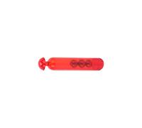 Fafeims Place de Pêche en Acier Inoxydable Durable Placements de Pâturage Pipes D'insertion, Facile à Transporter, 50 Pcs pour Les Amateurs de Pêche (Rouge)