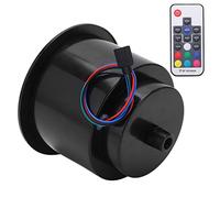 Fafeims Porte-gobelet de Bateau RGB, Barre Lumineuse étanche pour Yacht RV Camion, Support de Verre Marin en Plastique avec Télécommande, Large Gamme D'applications