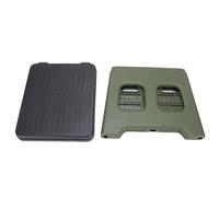 Fafeims Potte de Toilette pour Adultes, Camping Toilet Porta Potty adapté au Camping, à la Randonnée, à Longues Voyages sur la Route, en Voiture (Green)