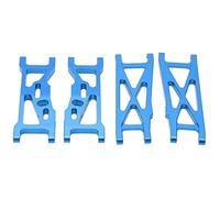 Fafeims RC Aluminium Avant D'armes Arrière, 1: 10 Bras de Suspension de Camion RC pour LOSI 22s SCT Pièces de Mise à Niveau (Blue)
