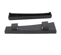 Fafeims Support Horizontal Antidérapant pour Console Mince, Support de Base Stable Dissipant la Chaleur pour Les éditions Numériques à Disque Mince, Accessoires de Console en Matériau ABS Noir