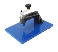 Fafeims Table de DéCoupe de Verre Circulaire, Outil Professionnel de Coupe en Acier pour la Coupe de Verre Rond, 2 Accessoires Inclus