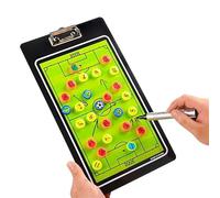 Fafeims Tableau Magnétique de Football de Conception de Terrain Miniature de Conseil D'entraînement Sportif pour la Simulation de Positions et de Formations D'équipe (Conseil des entraîneurs de