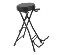Fafeims Tabouret de Guitare Pliable, Support de Randonnée de Guitare Rembourrée pour les Basses électriques Acoustiques