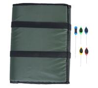Fafeims Tapis de Décrochage de Pêche, Tapis D'atterrissage Pliable à 3 Couches avec Aiguille à Appâts Polyvalents Ensemble à Plusieurs Usage