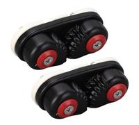 Fafeims Taquet à Came en Acier Inoxydable pour Kayak, Résistant pour Corde de 15mm, 2 Pièces, Accessoires de Taquet de Bateau pour Voilier, canoë, Canot