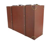 Fafeims Valise Rétro Délicate, Boîte de Rangement Vintage, Serrures en Alliage Uniques pour la Maison, Les Voyages, Les Sorties, Choix pour Les Proches