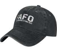 Fafo Fuck Around Découvre Casquettes Confortable Bonnet De Golf Mode Chapeau pour Extérieur Été Golf