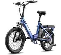 FAFREES F20 Flex vélo électrique pliant - moteur 250W batterie 36V20Ah - Bleu Violet Bleu