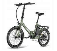 Fafrees F20 Light Vélo Électrique Roue 20" 14.5ah 36v 250w 25km-H Vélo Électrique Pliant Vert Multicolore