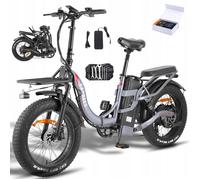 FAFREES F20 X Max La voiture électrique pliante 750W 30Ah 200KM Vitesse maximale par défaut : 25 km/h Gris