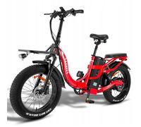 Fafrees F20 X Max Vélo Électrique 750w 30ah 200km Batterie Samsung Pour Charger Les Téléphones Portables Rouge Multicolore