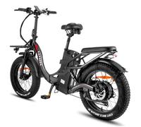 FAFREES F20-X MAX Vélo électrique - Batterie Samsung 30Ah - 980W - Autonomie 200 km - Freins hydrauliques - Pneus tout terrain 20""