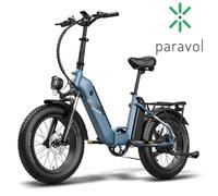 Fafrees FF20 Polar 500W Vélo Électrique Urbain Pliant -10.4Ah*2 Dual Batteries - 20"" * 4.0"" Tires - 7 Vitesses - bleu